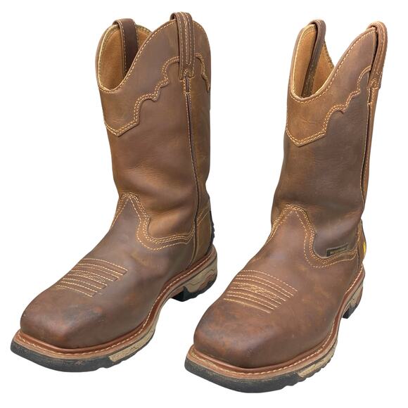 Dan Post Men’s Blayde Brown Leather Steel Toe Work Boot Size US 8.5 D main image 7